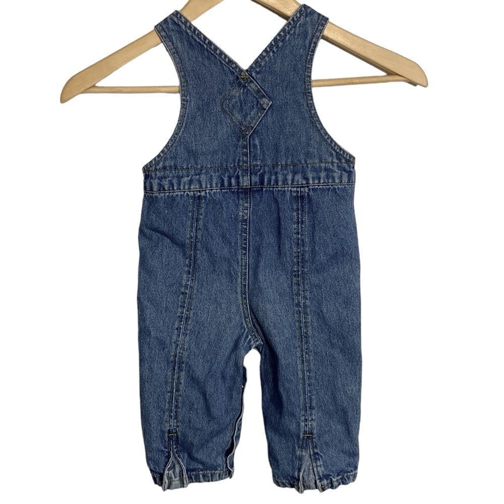 THE CHILDRENS PLACE Heart Pocket Denim Overalls - Picture 3 of 6